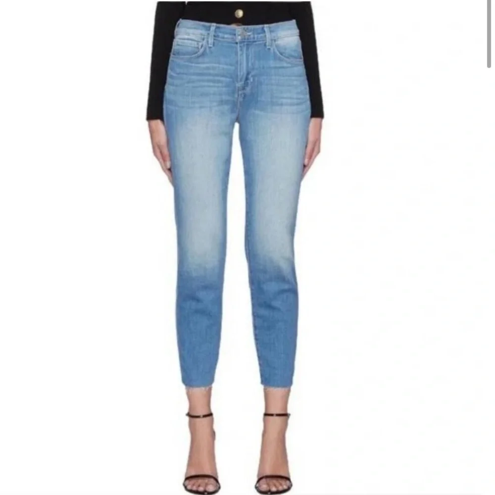 NWT L’Agence El‎ Matador Light Wash Slim Fit Cropped Jeans Size 25 New with tags